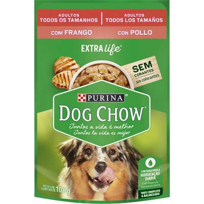 SACHE DOG CHOW ADULTO FRANGO 100G