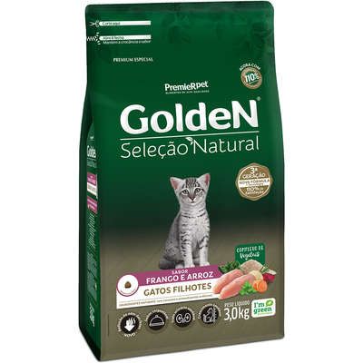 GOLDEN GATOS SEL NAT FILH 3KG