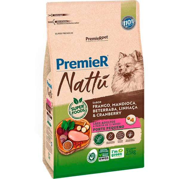 PREM NATTU CAES AD RP MANDIOCA 2,5 KG