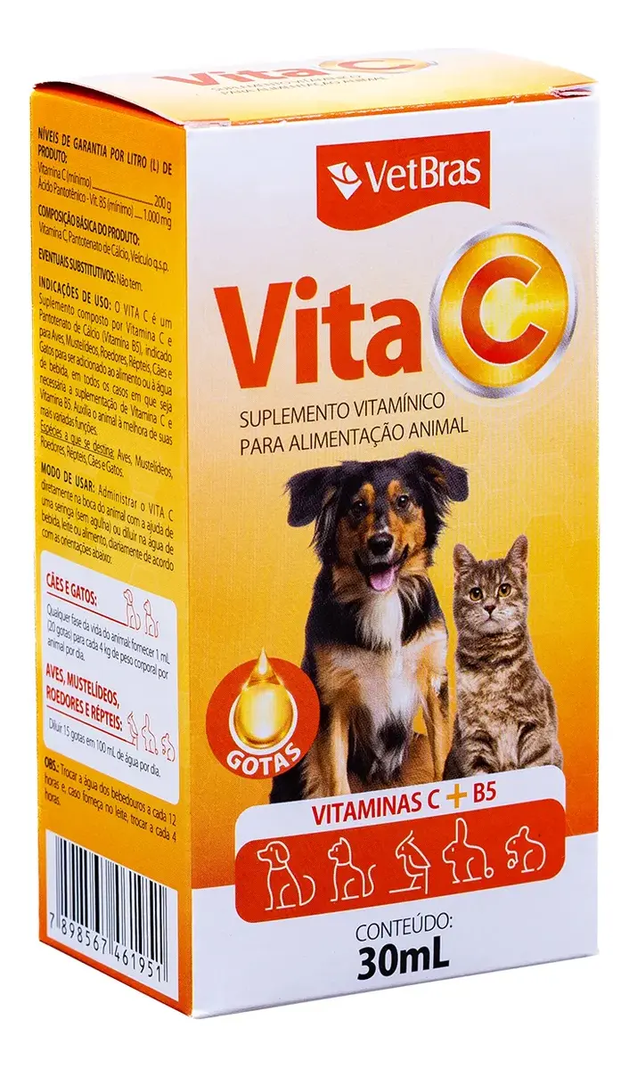 VITA C 30ML VETBRAS