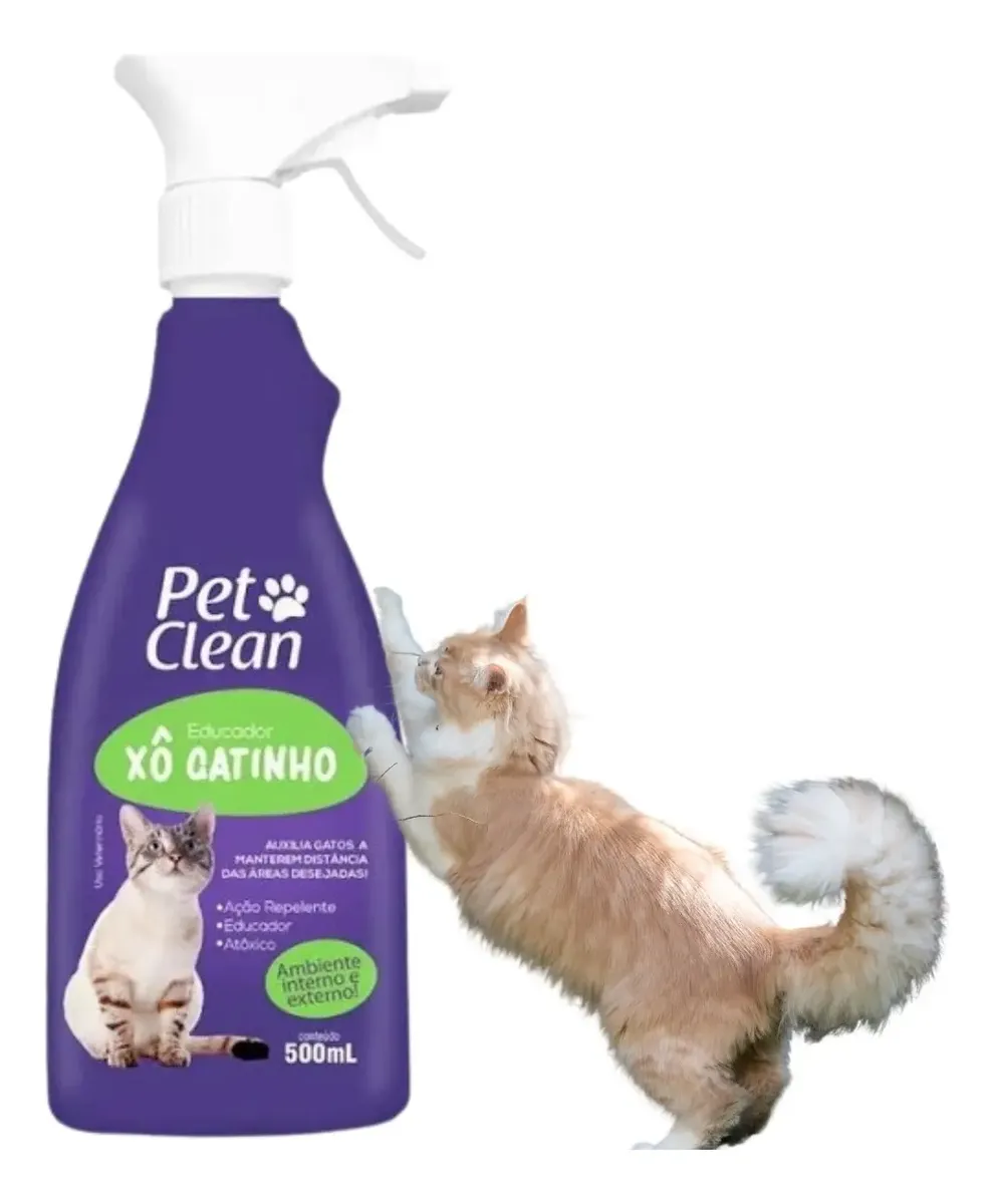 EDUCADOR XO GATINHO 500ML PET CLEAN