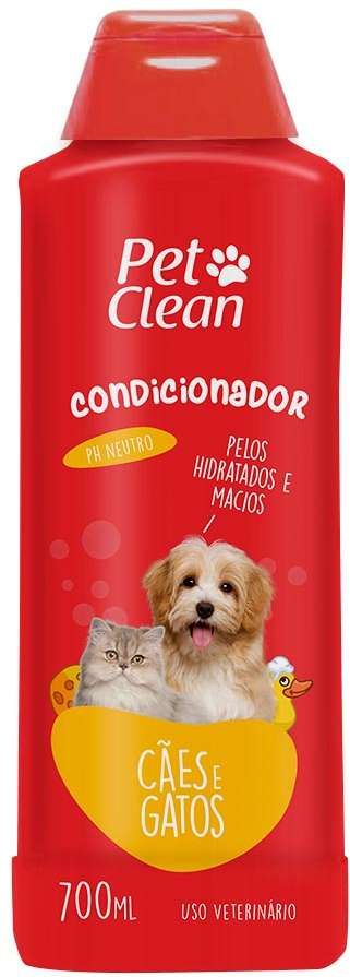 CONDICIONADOR 700ML CAES E GATOS PET CLEAN