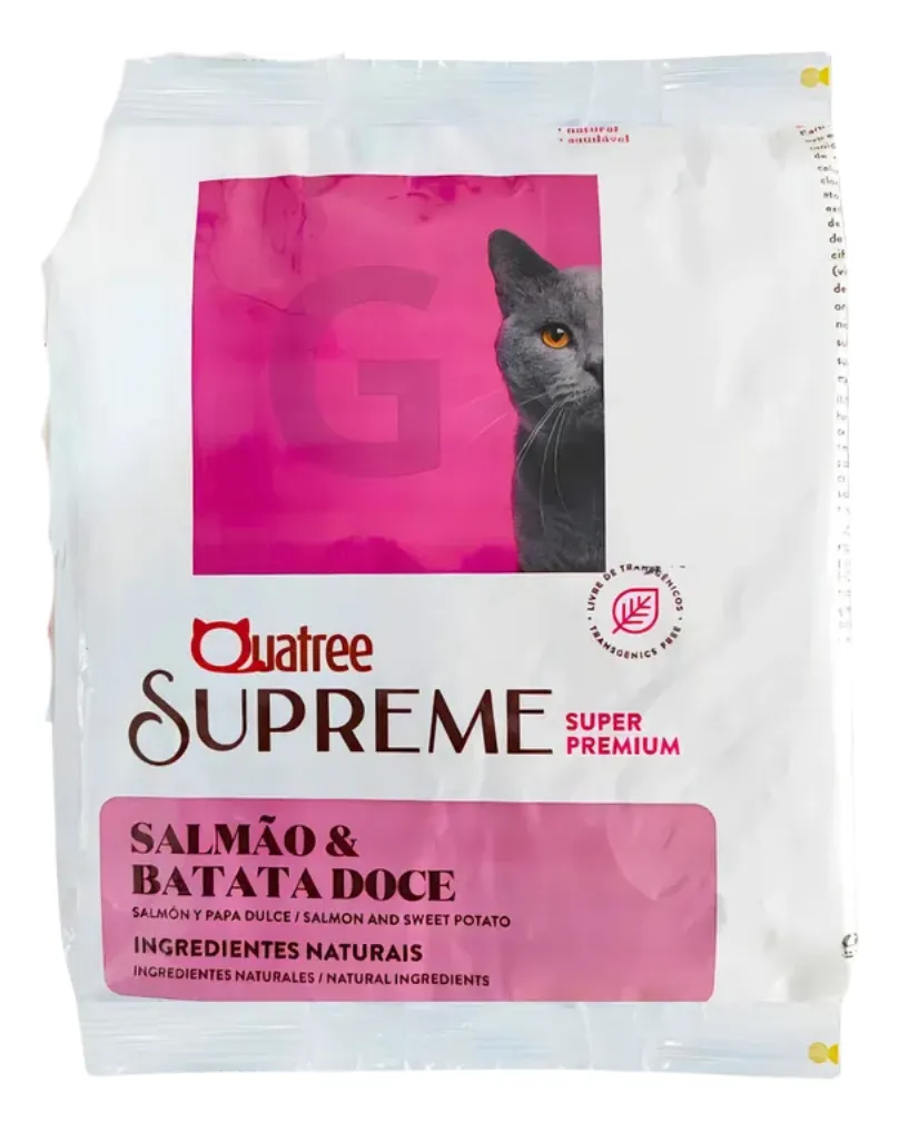 QUATREE SUPREME GATOS ADULTOS  ( PACOTE 1 KG)