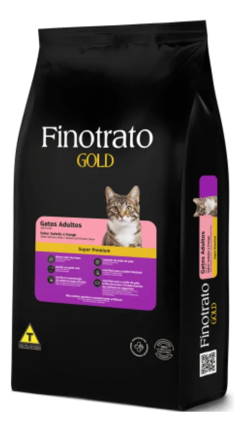 FINOTRATO GOLD SALMAO FRANGO GATOS AD 1,5KG - UN