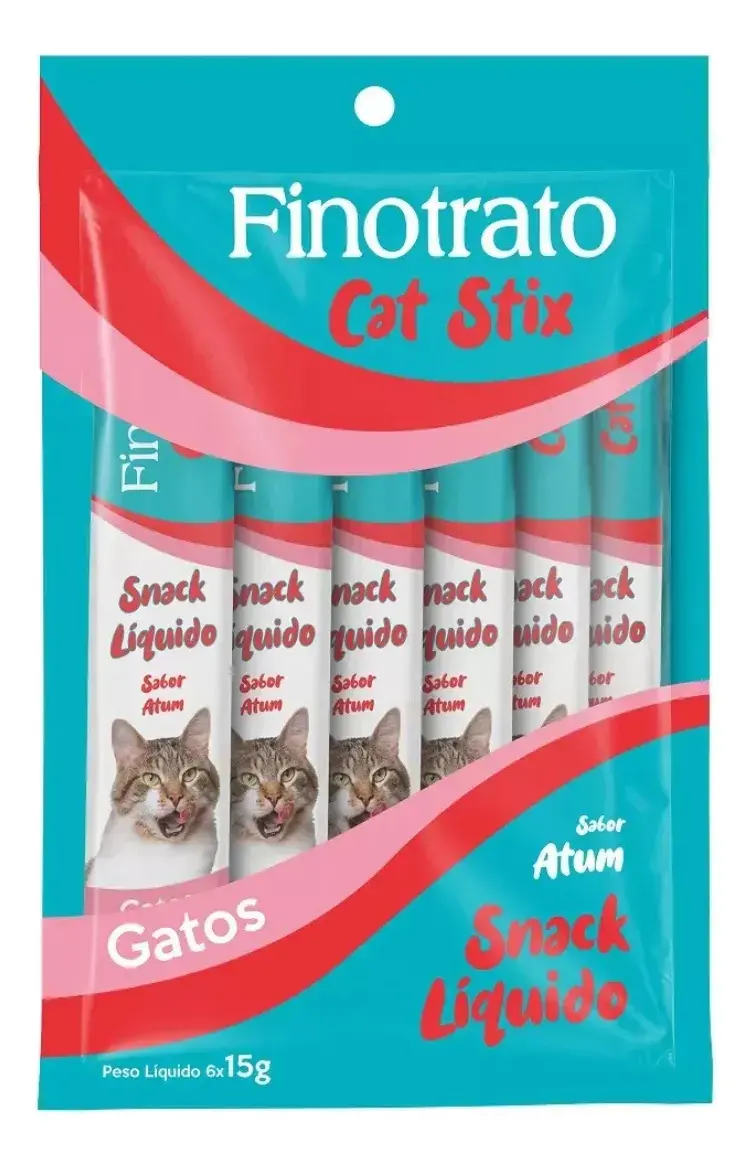FINOTRATO CAT STIX ATUM 15G (PACOTE C/6 UNDS)