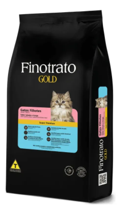 FINOTRATO GOLD SALMAO FRANGO GATOS FILH 1,5KG - UN