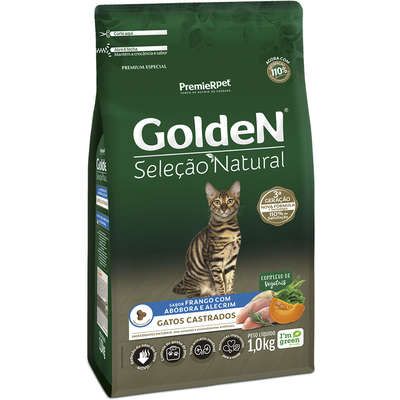 GOLDEN GATOS SEL NAT CAST ABOBORA 1KG