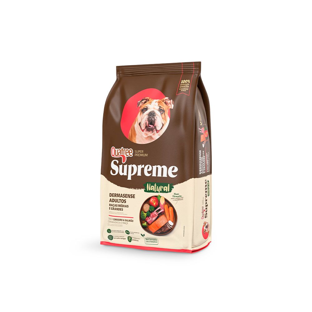 QUATREE SUPREME DERMATO ADULTOS TODAS AS RACAS 15KG