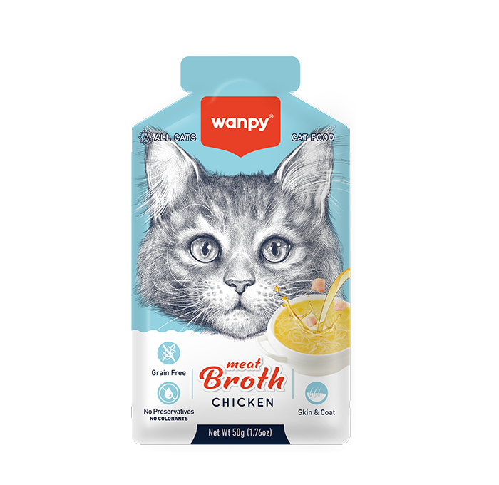 WANPY GATO SOPA SABOR FRAN 50G