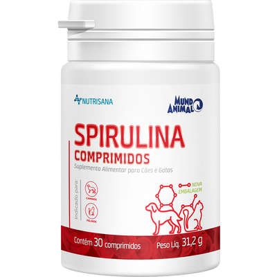 SPIRULINA 30 COMPRIMIDOS NUTRISANA