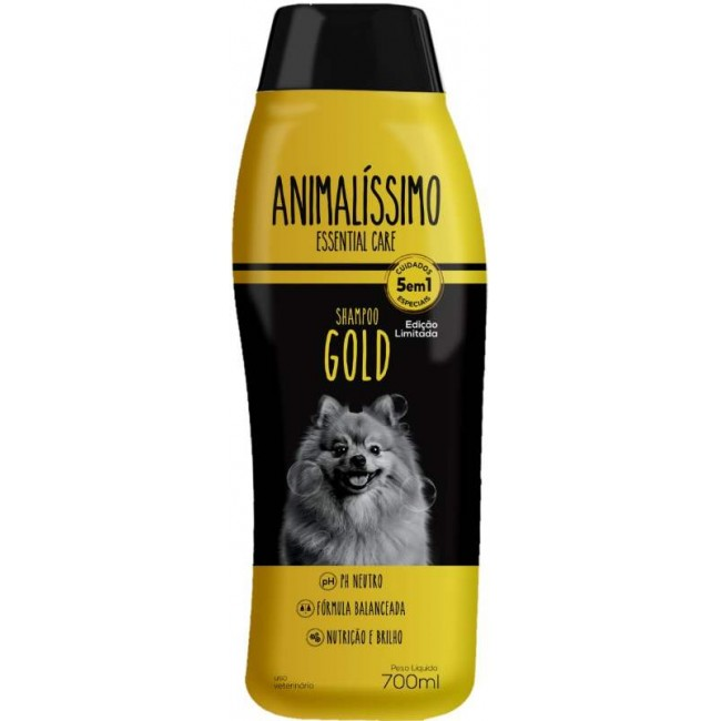 SHAMPOO GOLD 700ML ANIMALISSIMO
