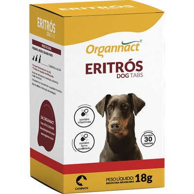 ERITROS DOG TABS 18G ORGANNACT