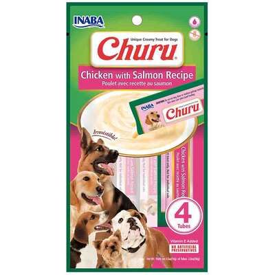 CHURU DOG FRANGO COM SALMAO (PACOTE C/4 UNDS)