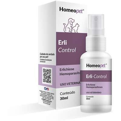 HOMEOPET ERLI CONTROL 30 ML