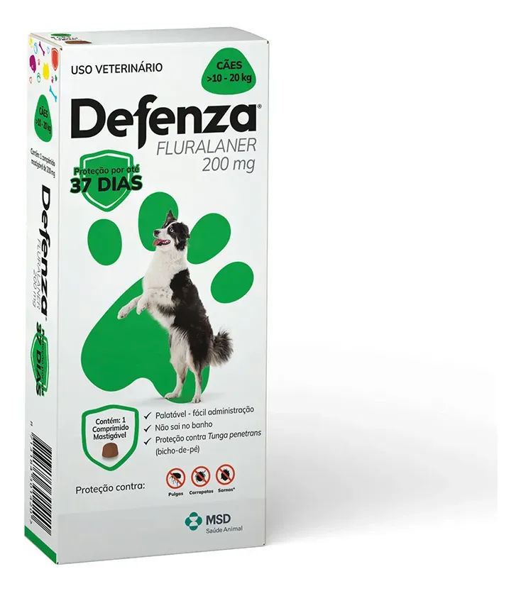 DEFENZA 200MG (10KG A 20KG) - UN