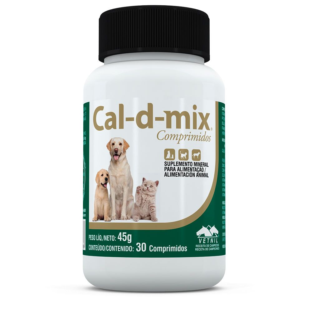CAL-D-MIX 30 COMPRIMIDOS - UN