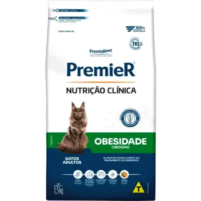 PREMIER NUTRI CLIN GATOS OBES 1,5KG