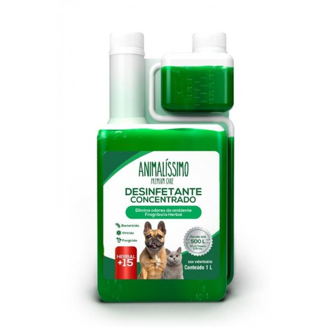 DESINFETANTE SUPER CONCENTRADO HERBAL 1L