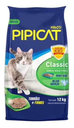 PIPICAT GRANULADO SANITARIO CLASSIC 12KG