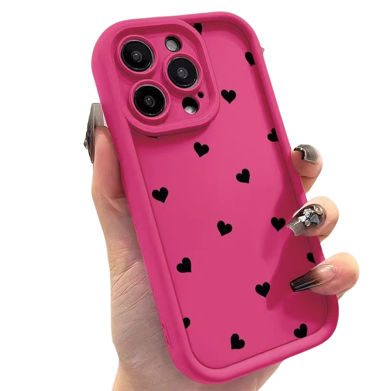 Capa Luxo com Corações Pink