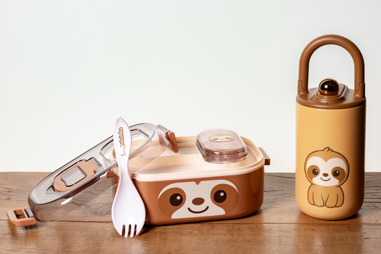 Kit Alimentação Preguicinha - Marmita Quadrada