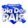 Etiqueta dia dos Pais