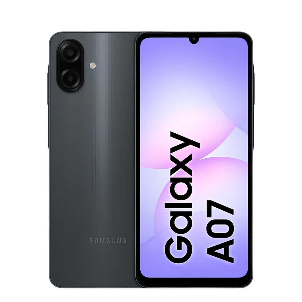 Celular Samsung Galaxy A07, 128GB, Preto - SM-A075M/DS SM-A075MZKRZTO