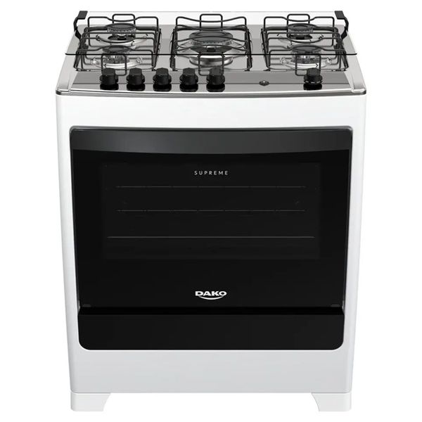 Fogão Dako Supreme 5 Bocas, Acendimento Automático - Branco