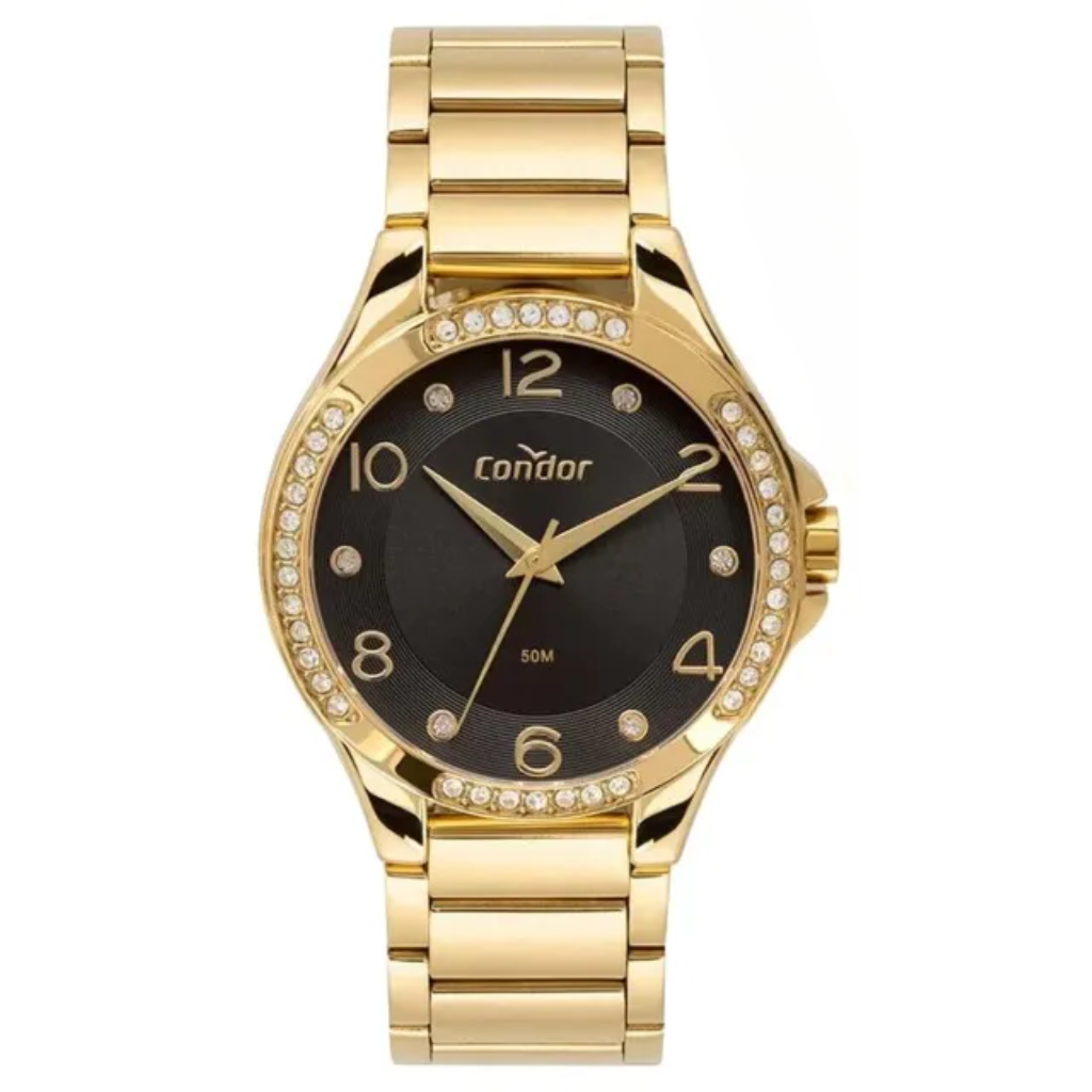 Relogio Technos Analogico/Cx Metal Dourado (DCRE:24129557)