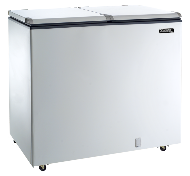 Freezer Esmaltec 325L Litros, 2 Tampa, Cor Branco - 220V - Ech350 0105001985