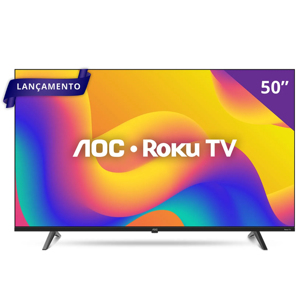 Smartv Tv Aoc Roku 50" Em Led 4K Wifi - 50u7045/78G