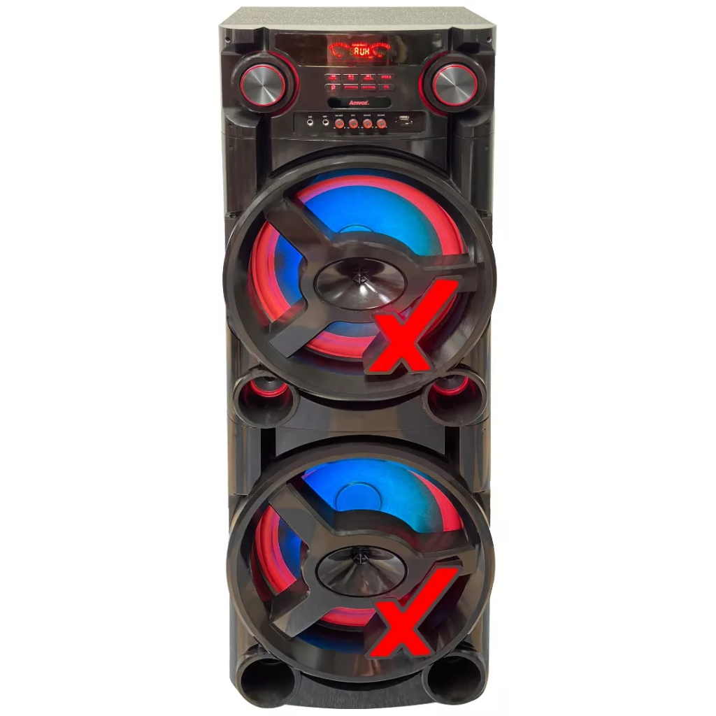 Caixa Amplificada Amvox Aca-2900 New X Sfm