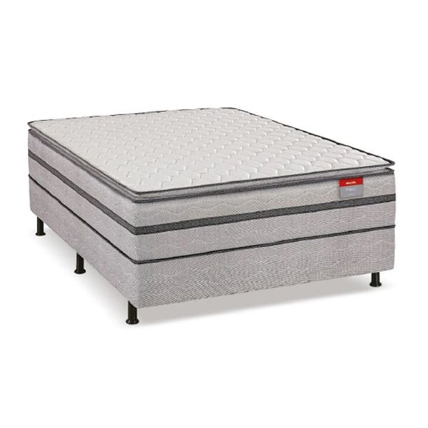 Cama Box Reconflex Casal Conjugada Maxx C/Pillow - 520x1880x138mm