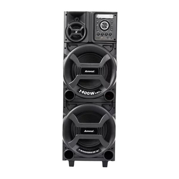 Caixa De Som Amvox ACA 1402 Titan Black