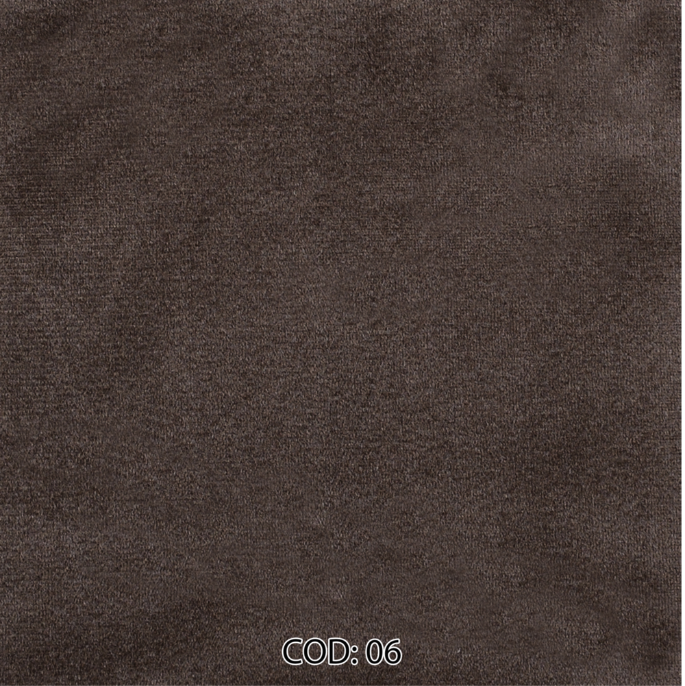 Cabeceira Mega Estofados Rominha (Cor: Marrom 06) Casal 1,40mx1,27mx10Cm