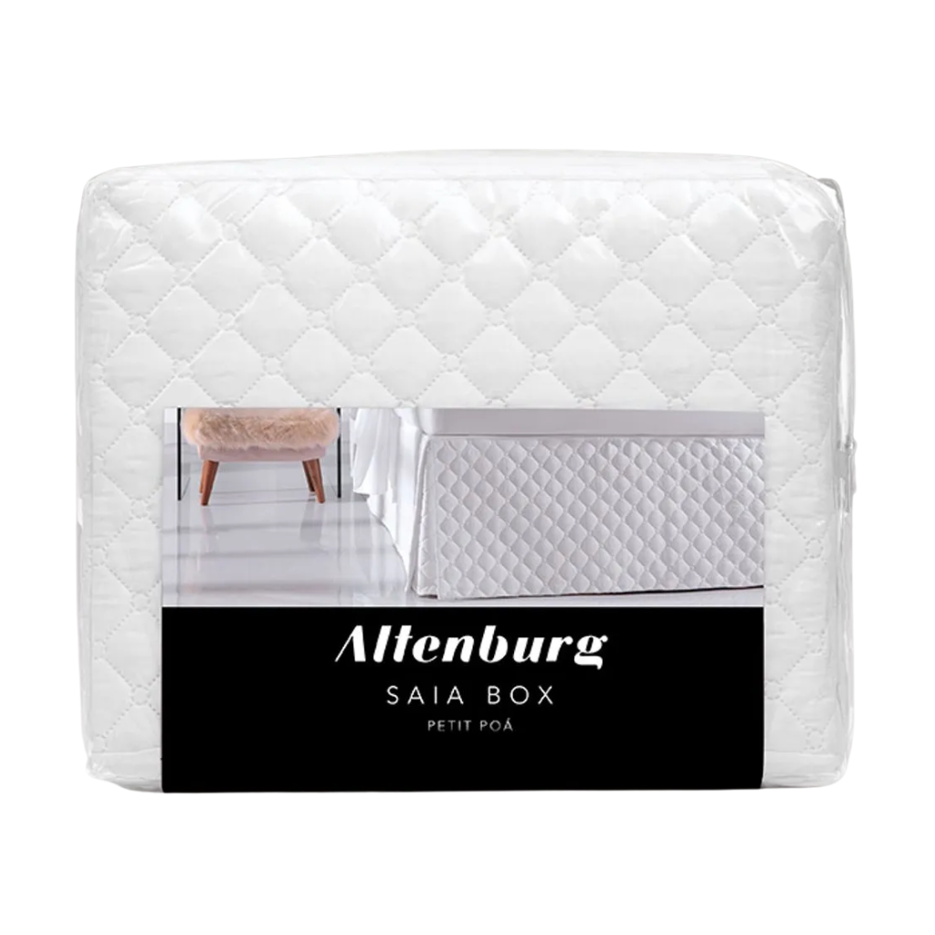 Saia Box Altenburg Casal Petit Poa Ultrawave 138x188x35 - Branco