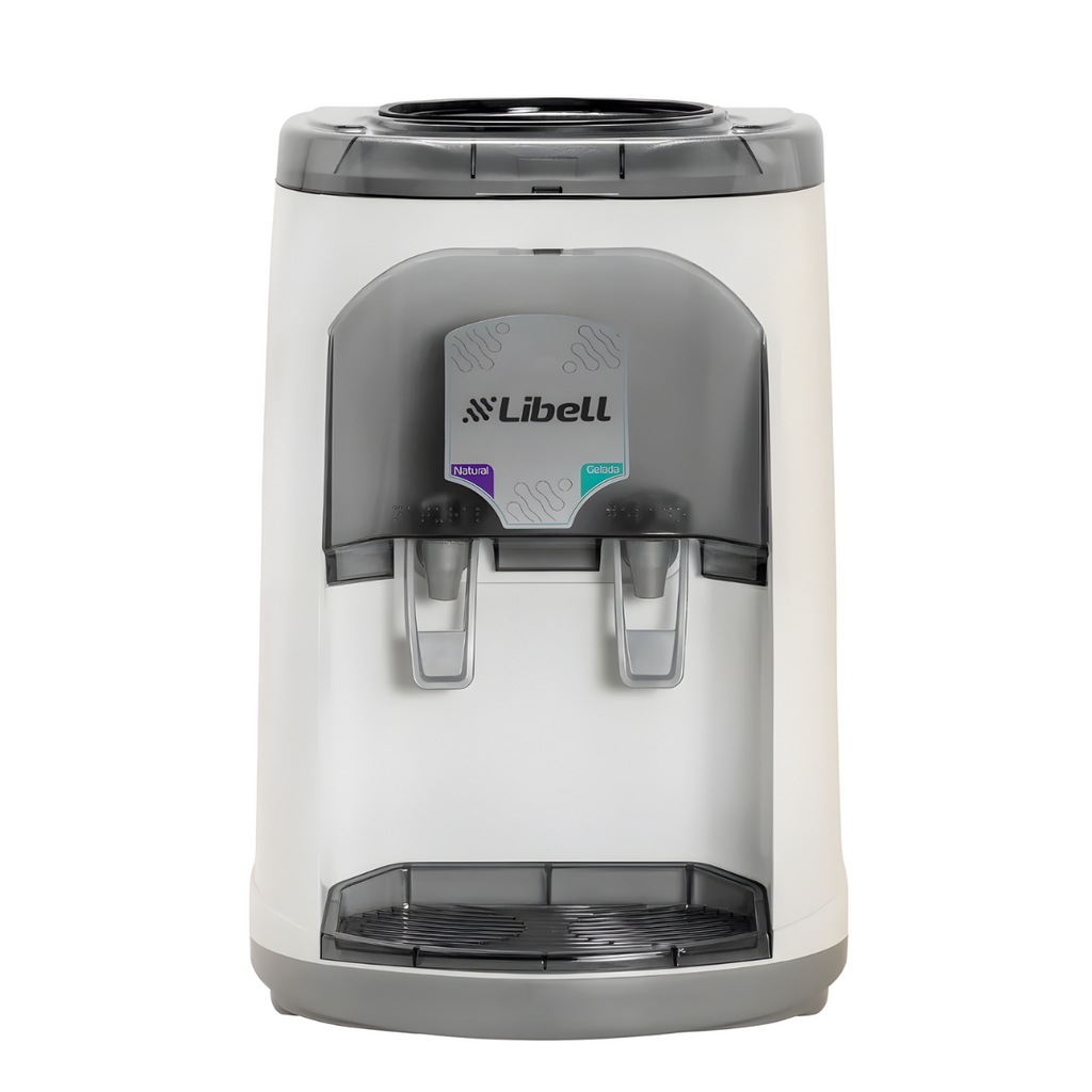 Purificador De Mesa Libell Stilo Hermetico, Branco/Cinza, 220V