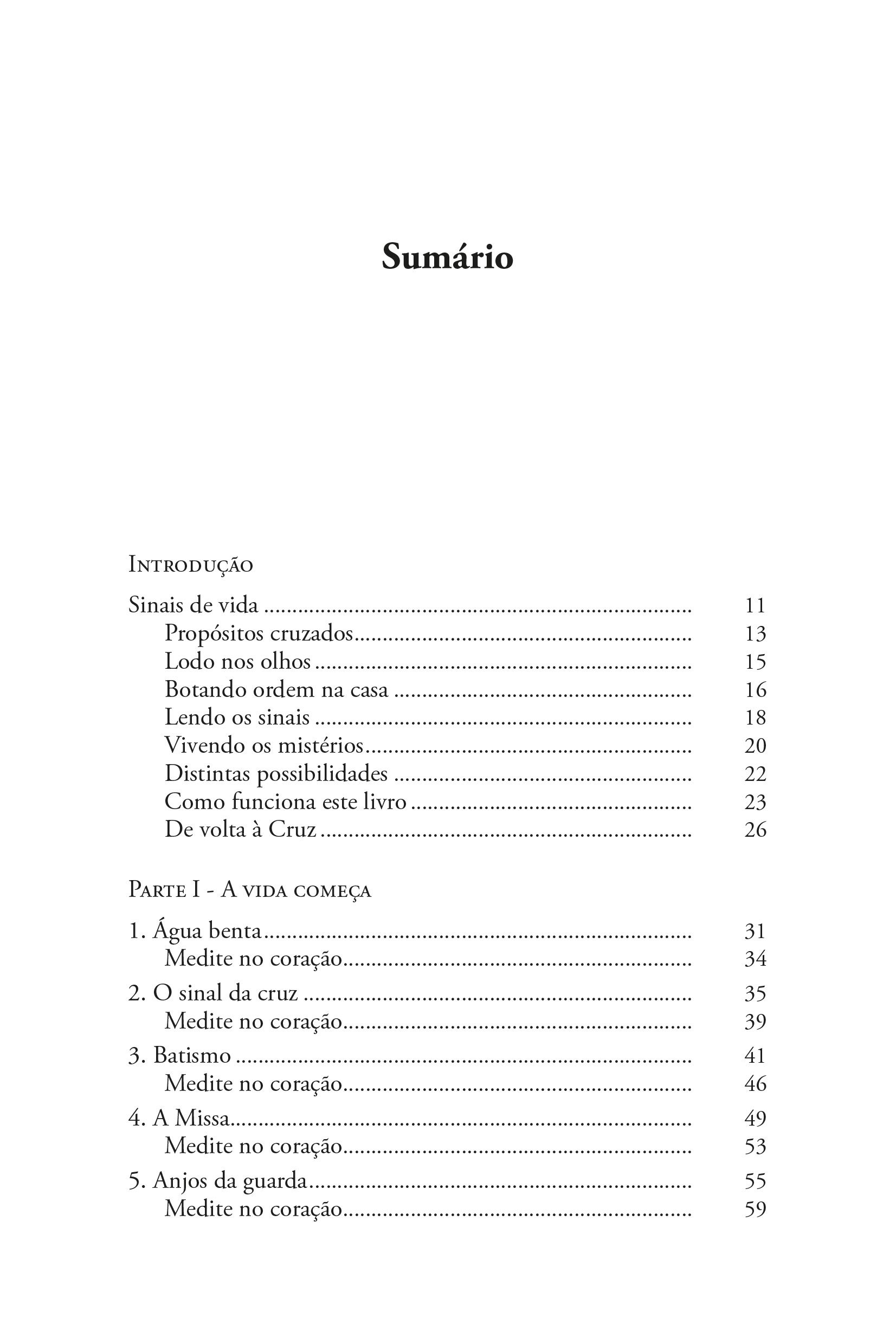 Livro Sinais de vida