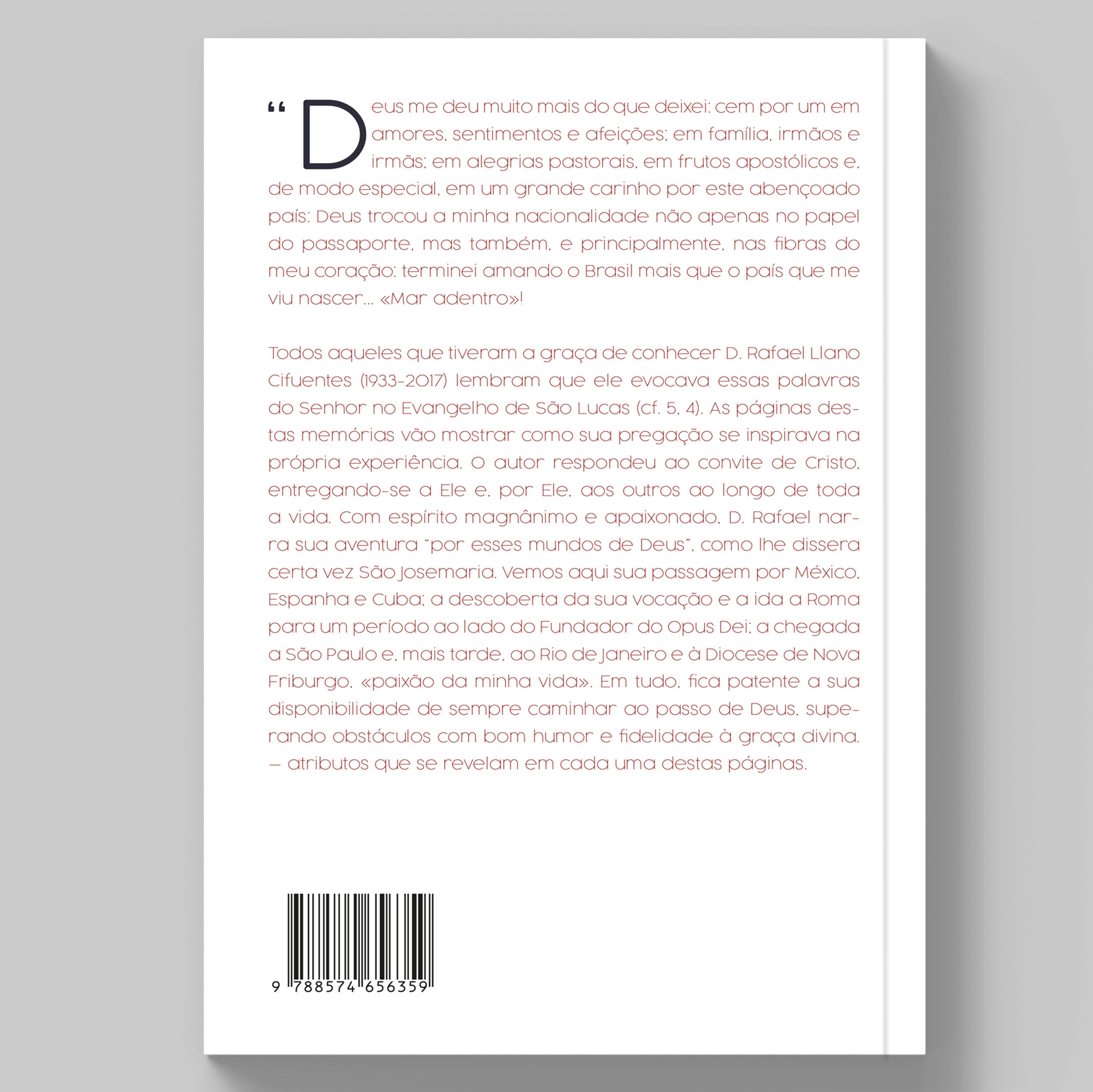 Livro Mar adentro: Memórias