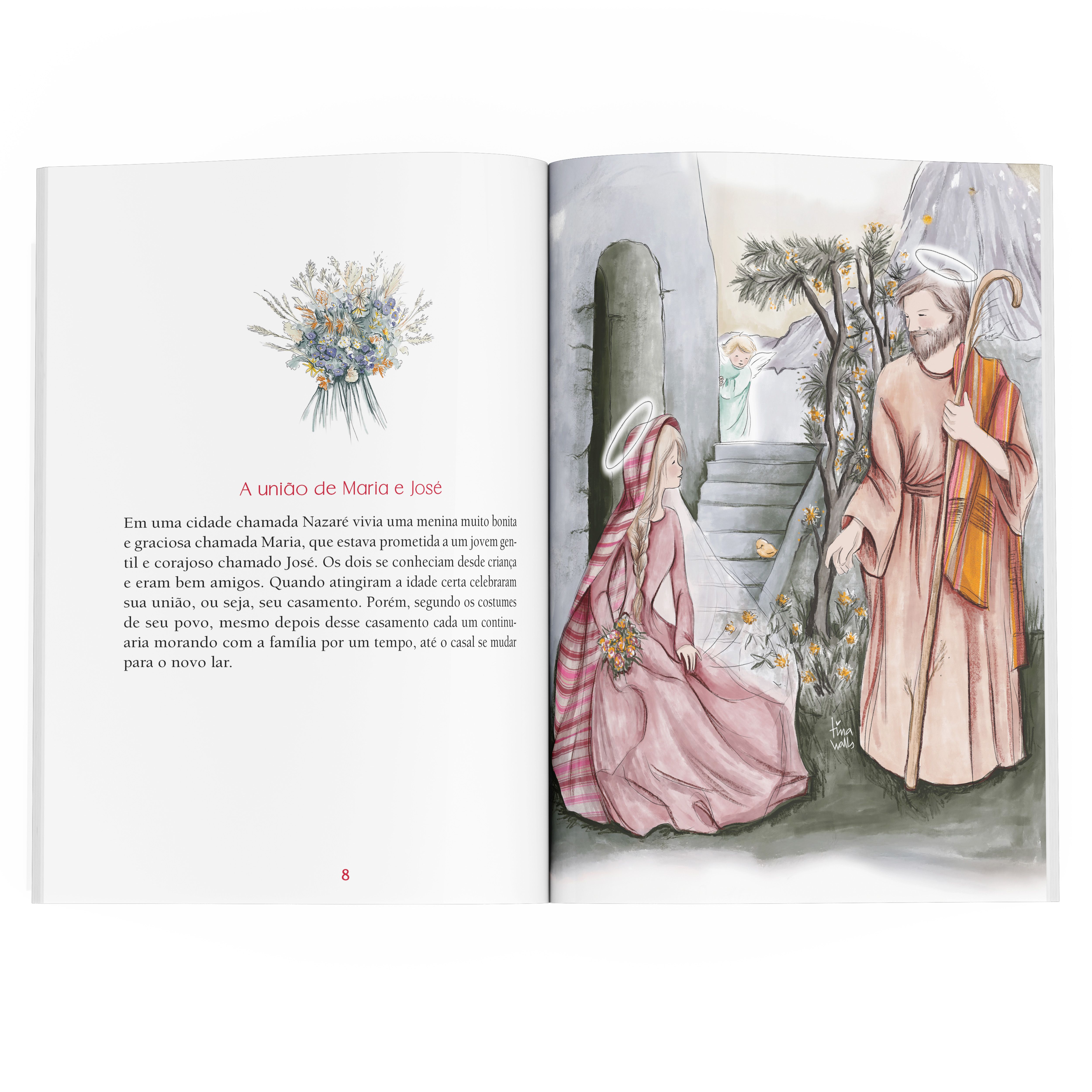 Livro A história do Natal — Capa dura