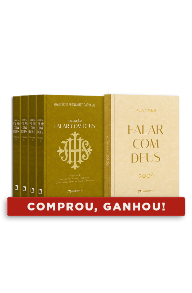 Coleção Falar com Deus + Planner 2026 Brochura — 5 volumes