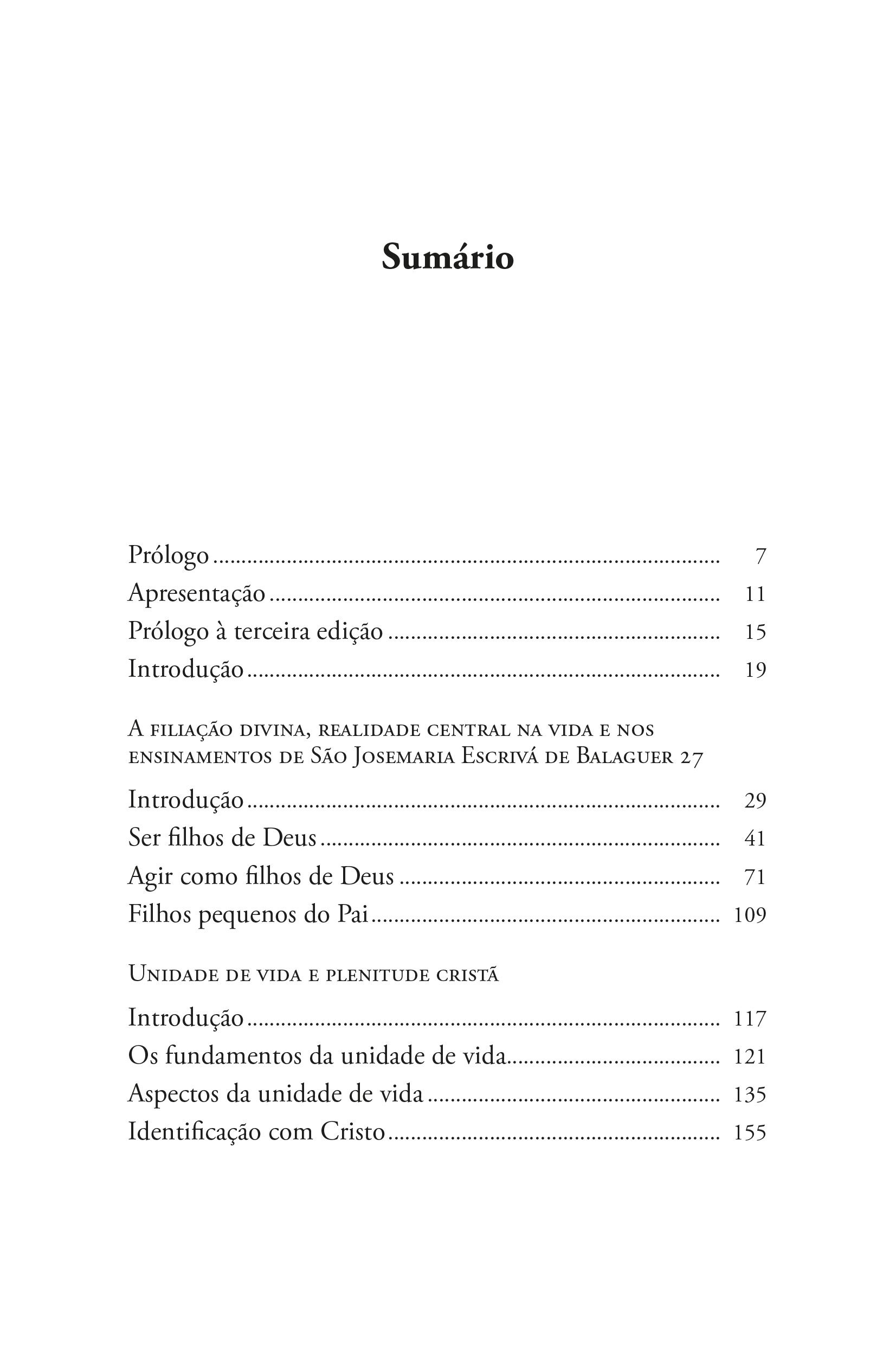 Livro Viver como filhos de Deus