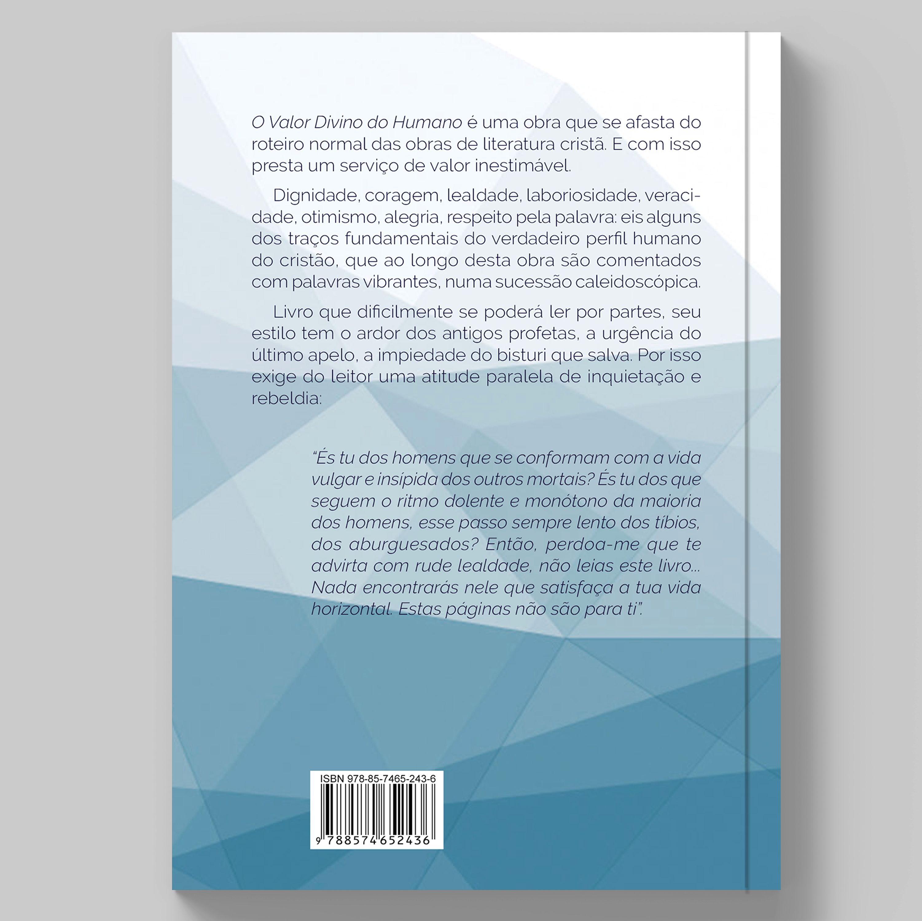 Livro O valor divino do humano