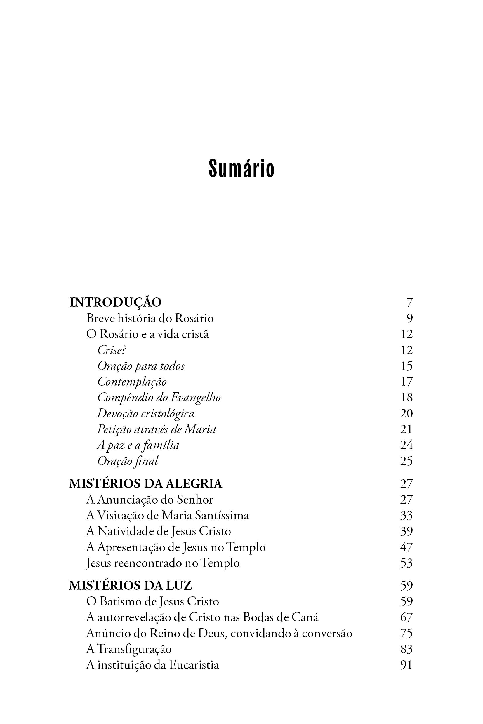 Pré-venda: Livro O Rosário de Nossa Senhora — Envio a partir de 15/01