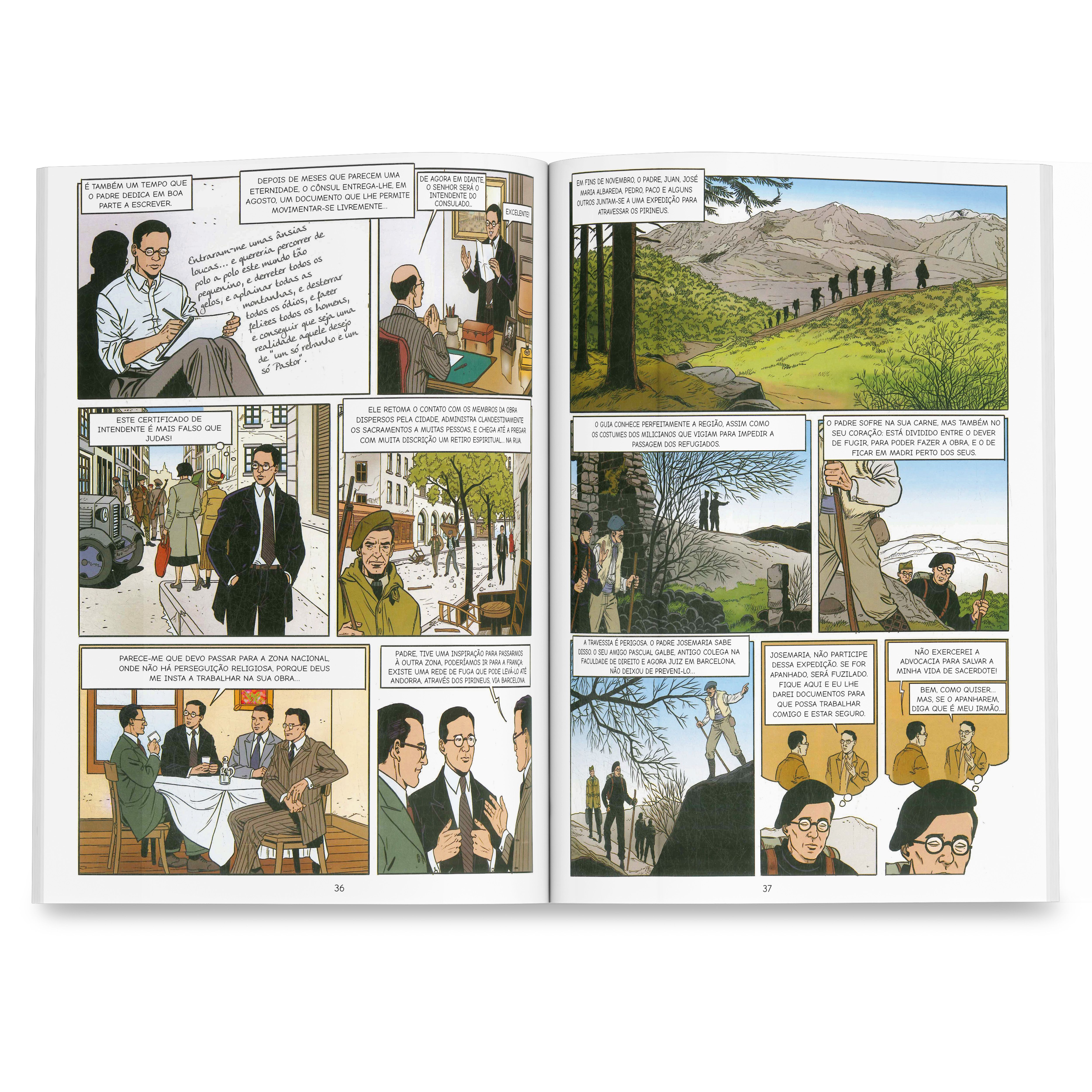 Livro Através das montanhas: a vida de São Josemaria