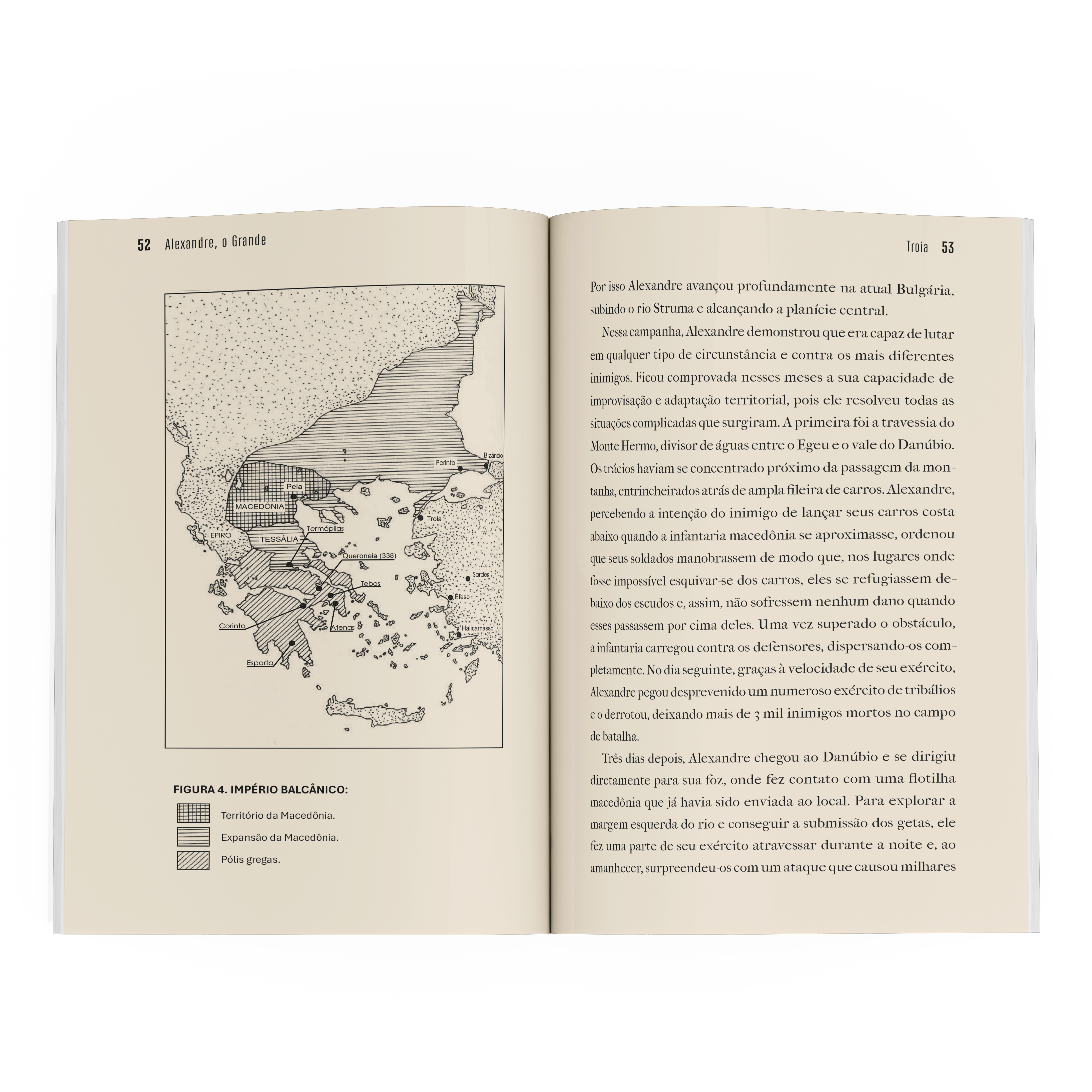 Livro Alexandre, o Grande Herói, líder e conquistador