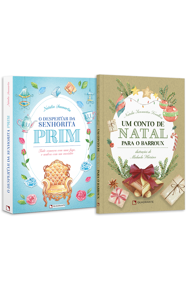 Kit: O Despertar da Senhorita Prim e Um conto de Natal para Barroux  – 2 volumes