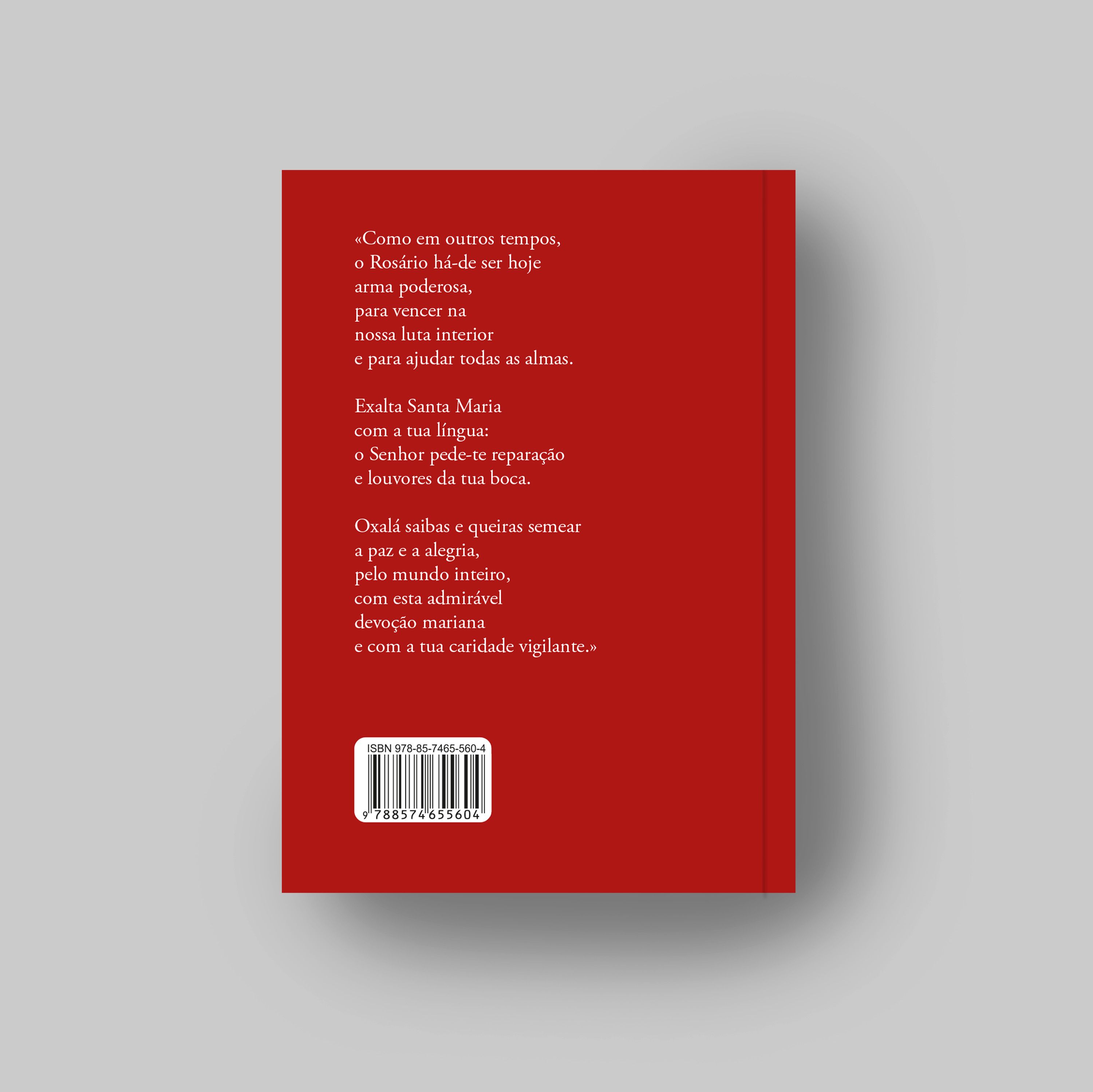 Pocket Santo Rosário — Coleção São Josemaria Escrivá — Capa branca