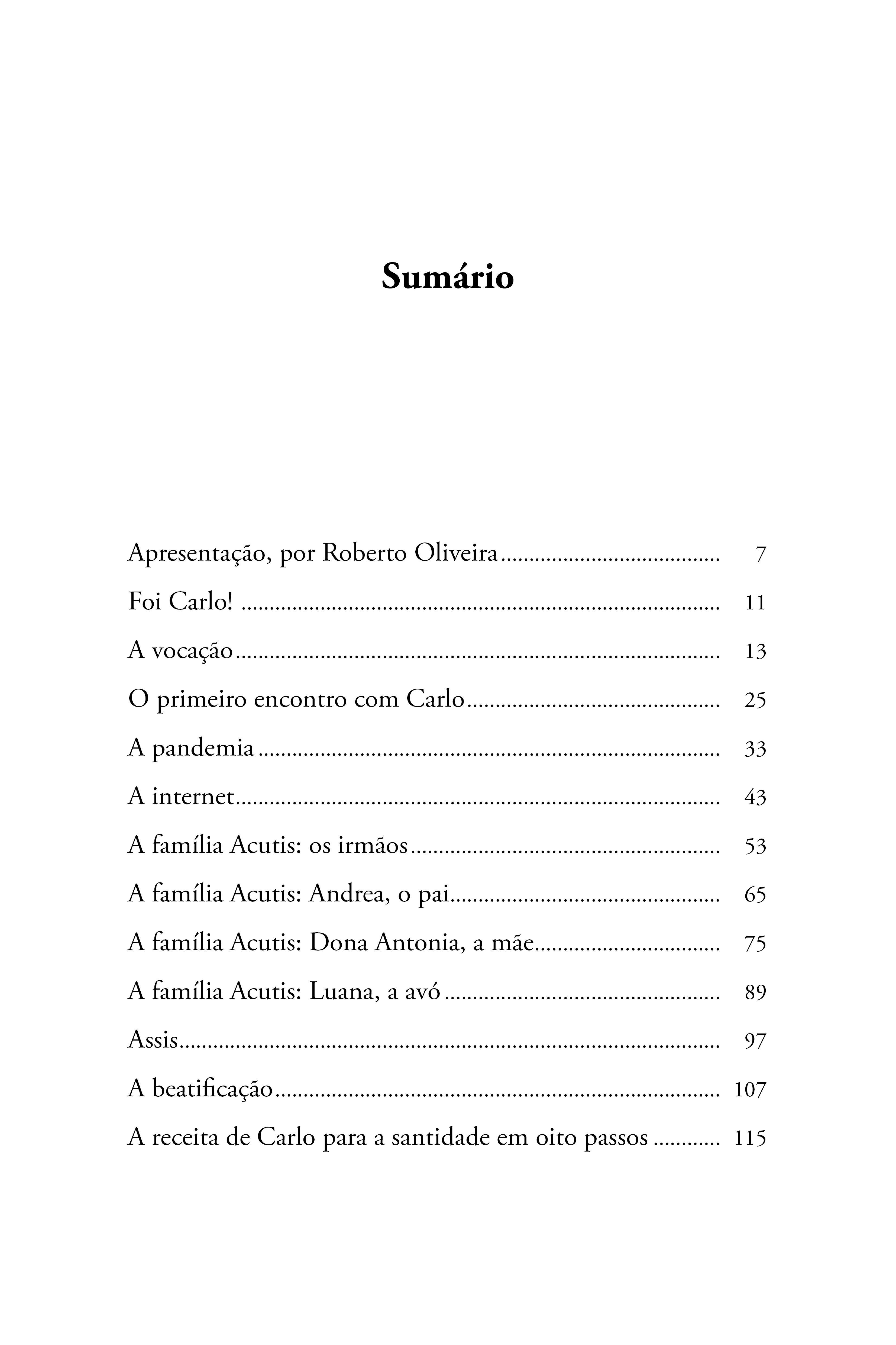 Livro Foi Carlo!