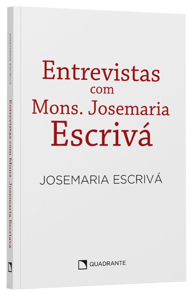 Livro Entrevistas Com Mons. Josemaria Escrivá